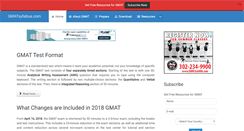 Desktop Screenshot of gmatsyllabus.com